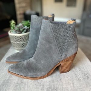 New women’s size 12 Marc Fisher LTD Gadri pointed toe suede boots